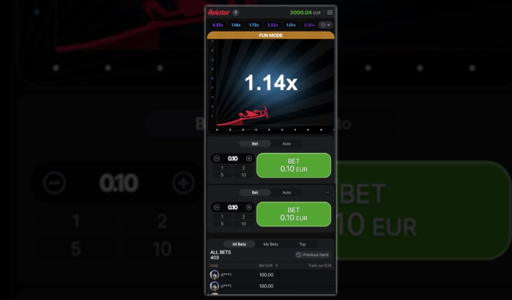 1xbet aviator game